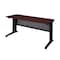 Fusion Fusion Training Tables, 60 W, 24 L, 29 H, Wood, Metal Top MFTT6024MH - alternate 1